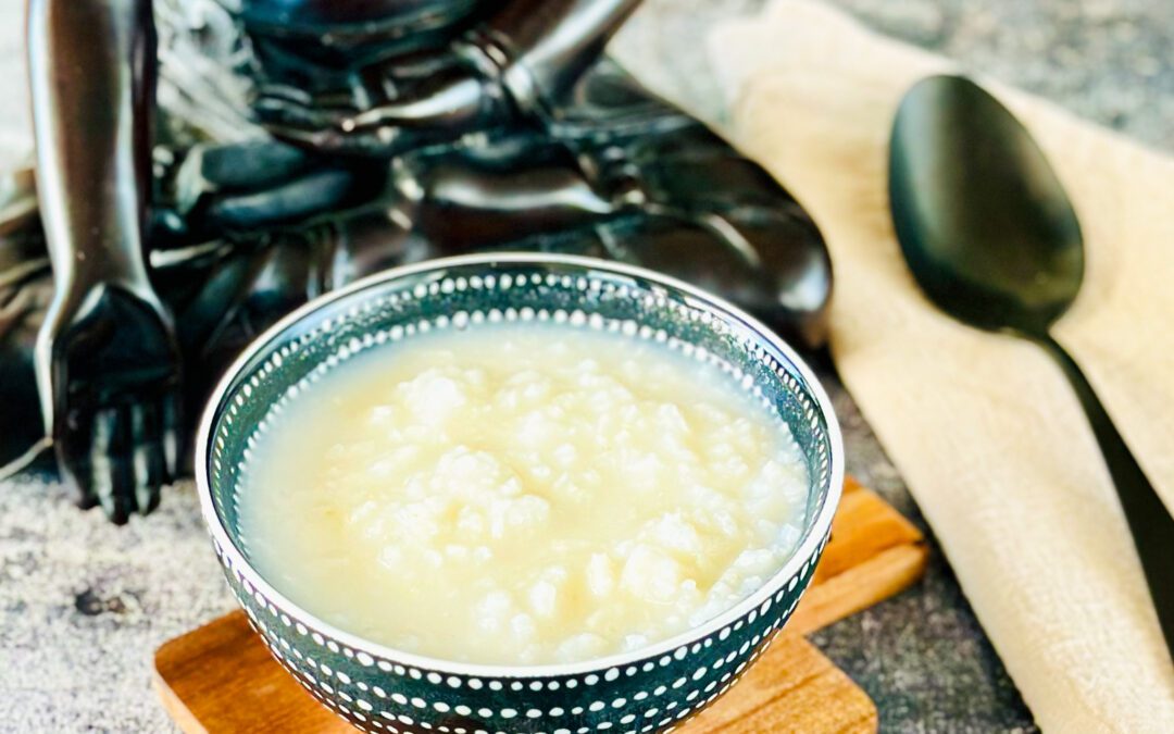 Reis Congee Grundrezept