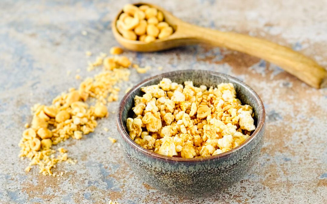 Erdnussbutter Popcorn