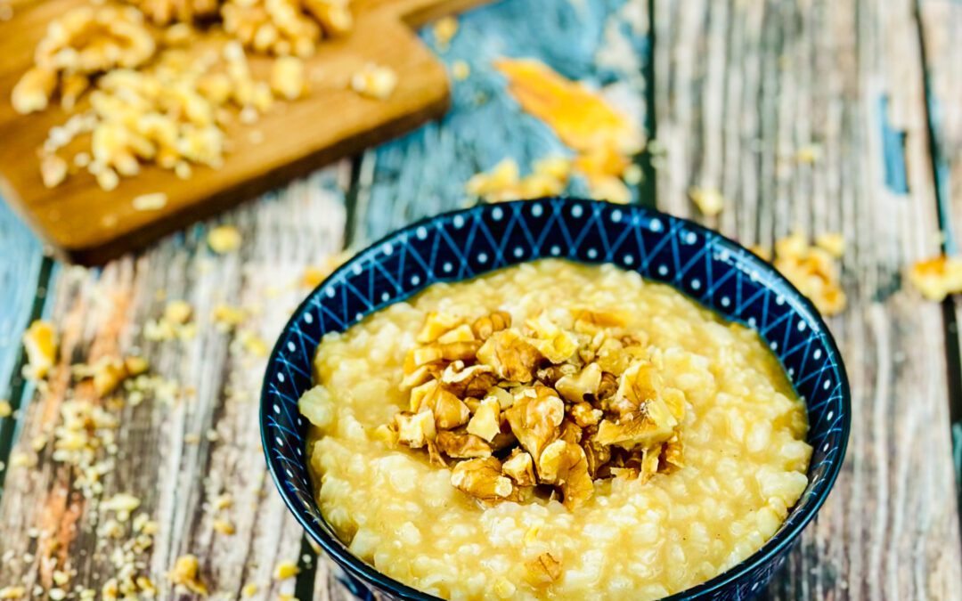 Walnuss Maca Reis Congee