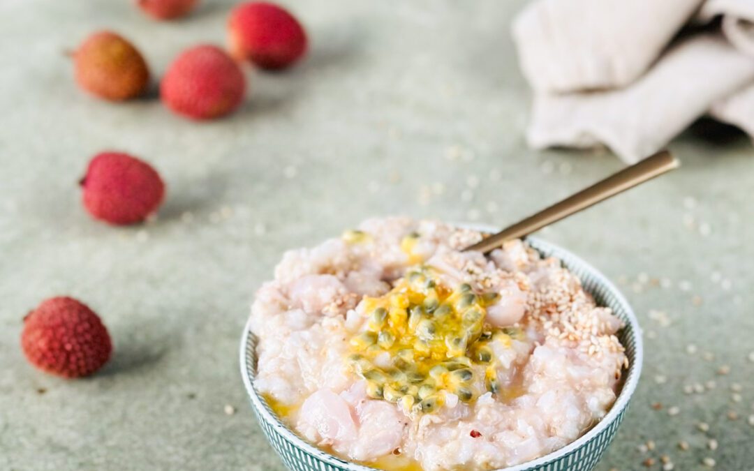 Tropisches Sesam Protein Porridge