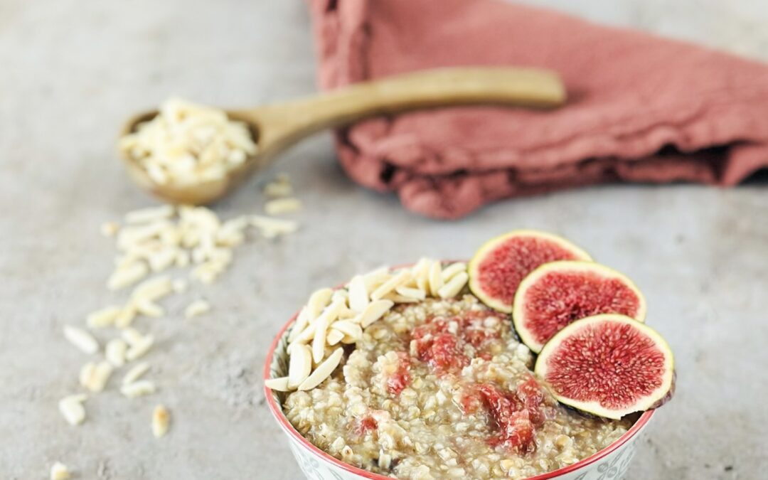 Feigen Mandel Porridge