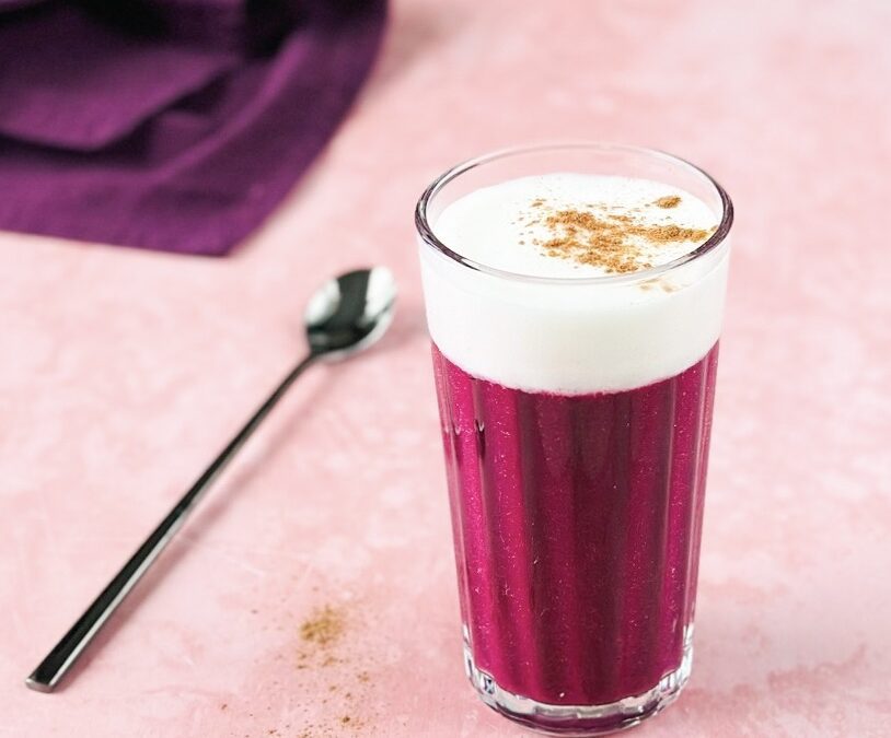 Rote Beete Zimt Cappuccino