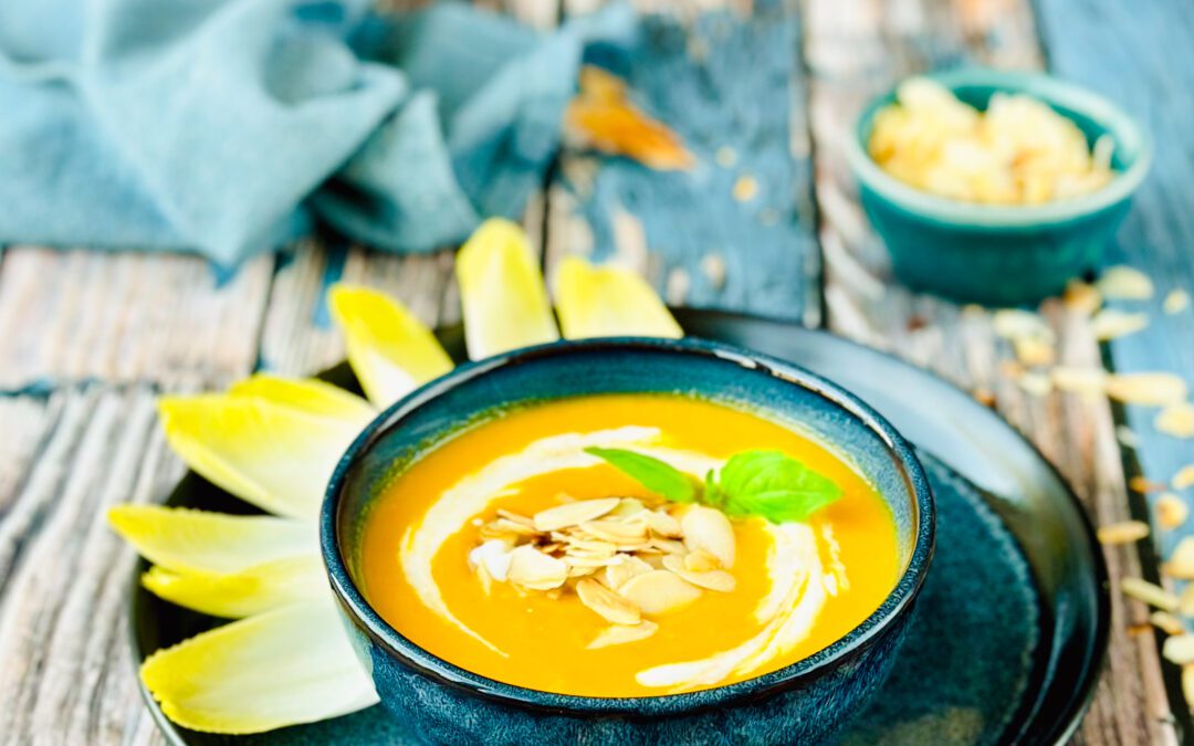 Chicorée Süsskartoffel Suppe