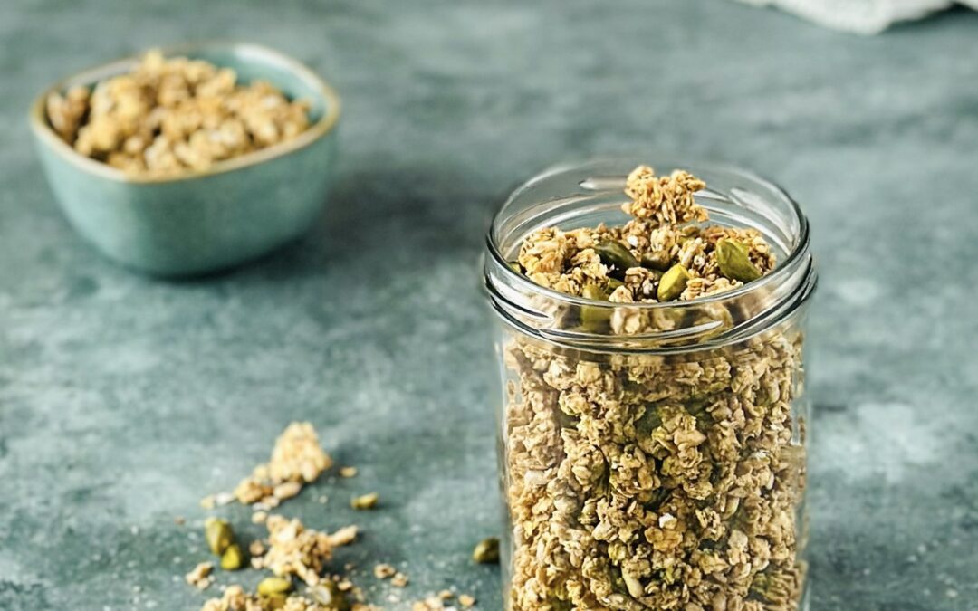 Pistazien Knuspermüsli natürlich gesüsst