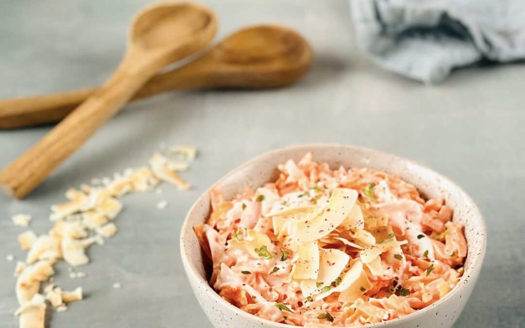 Karotten Kokos Ingwer Salat