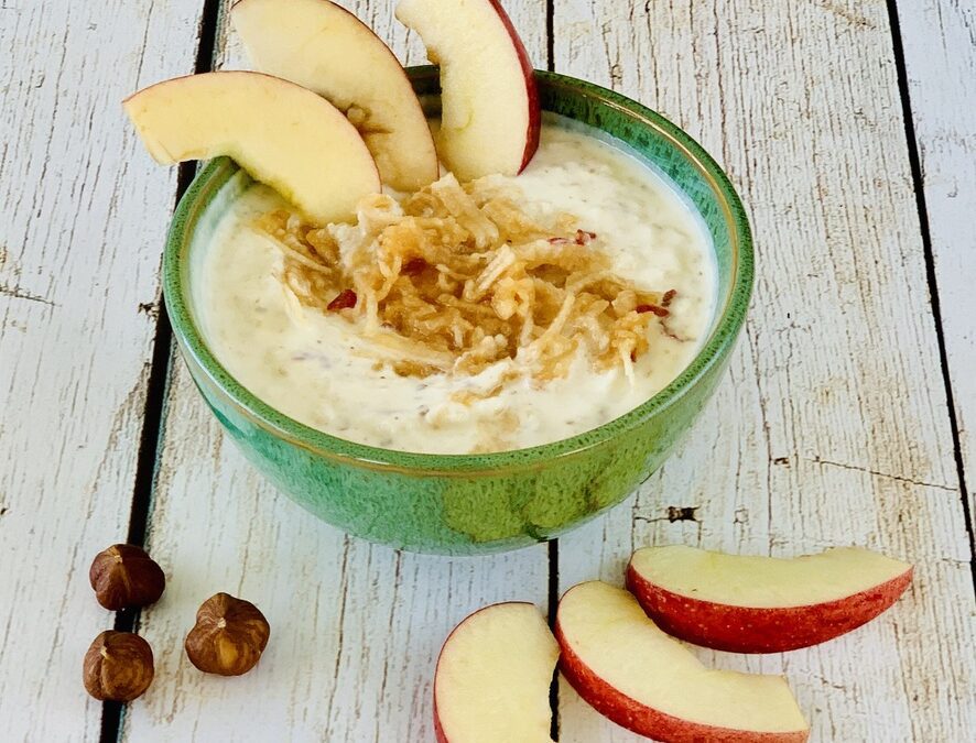 Apfel Haselnuss Birchermüsli
