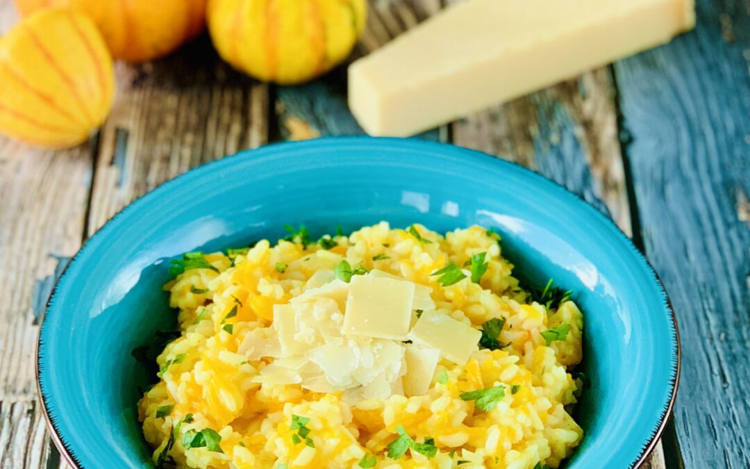 Kürbis Risotto