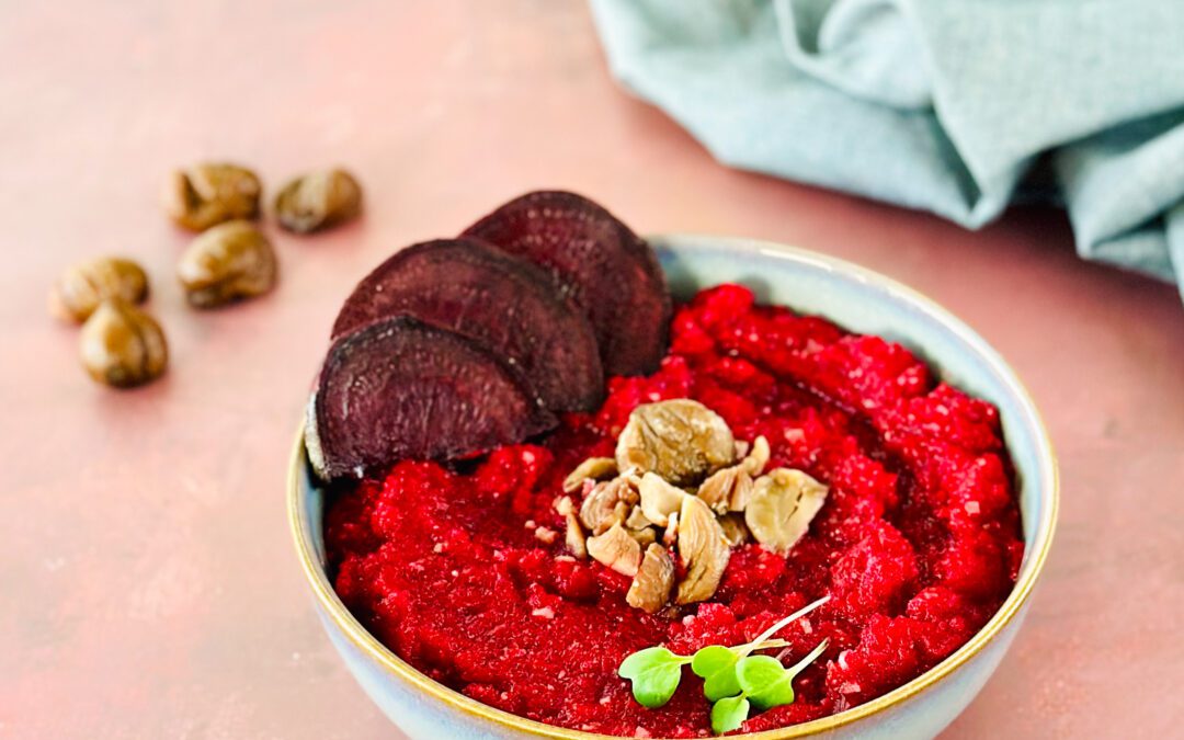 Rote Beete Maronen Püree