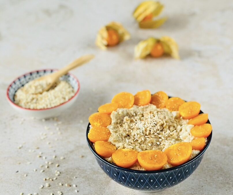 Tahini Sesam Hirse Porridge
