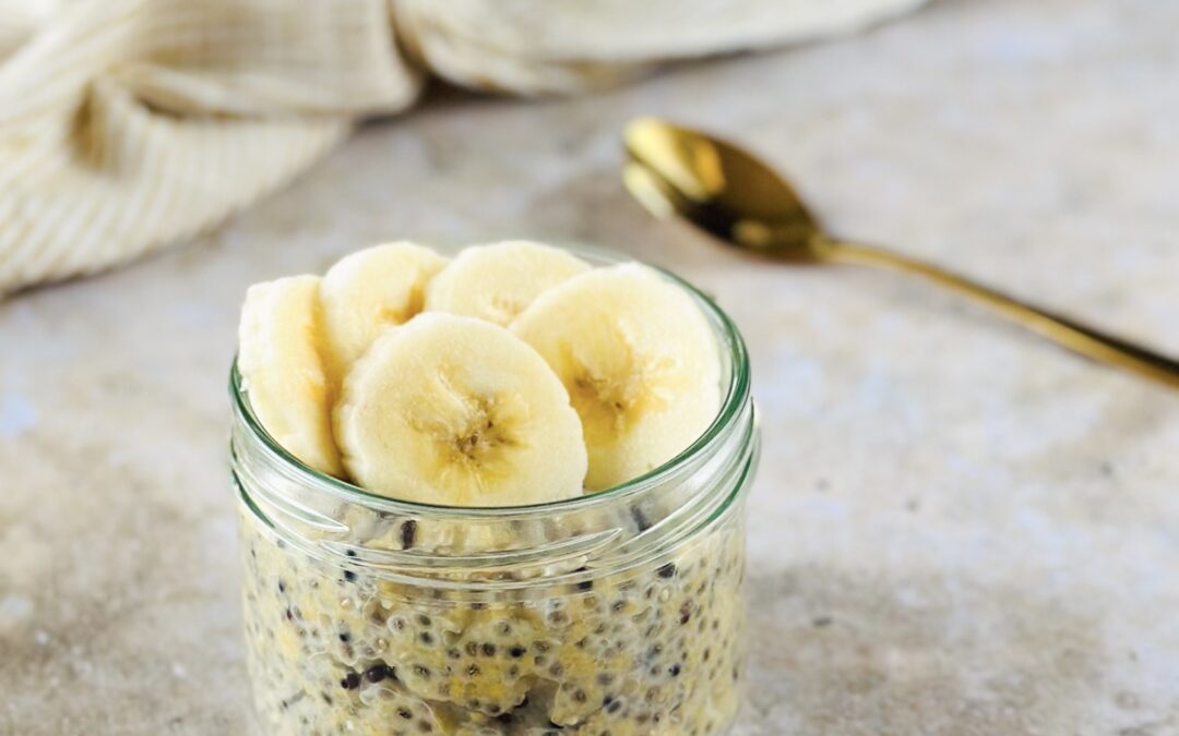Bananen Chia Pudding