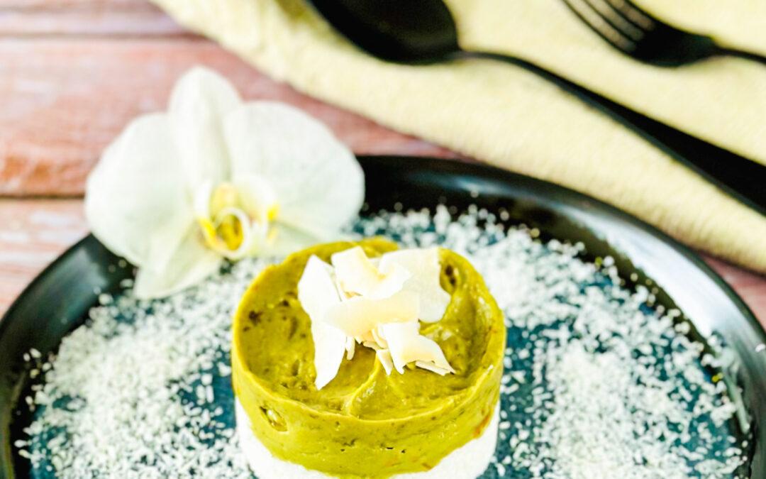 Vegane Avocado Kokos Törtchen