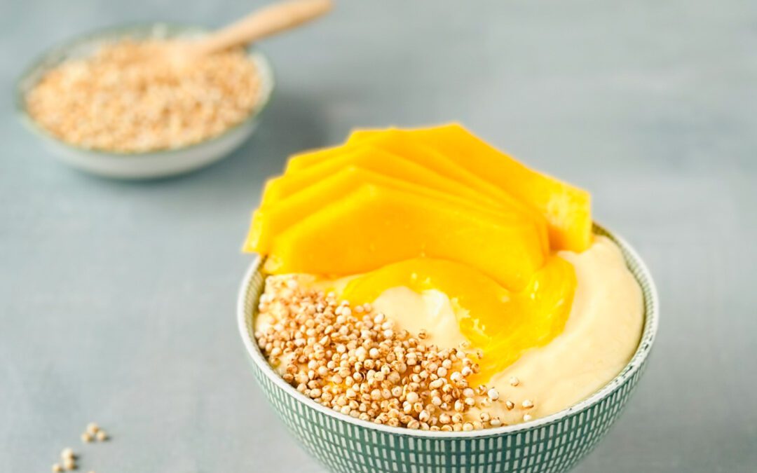 Mango Tofu Kaltschale