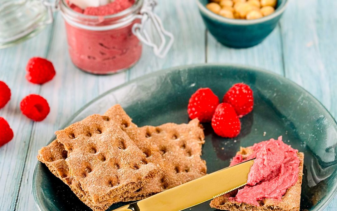 Himbeer Kokos Hummus