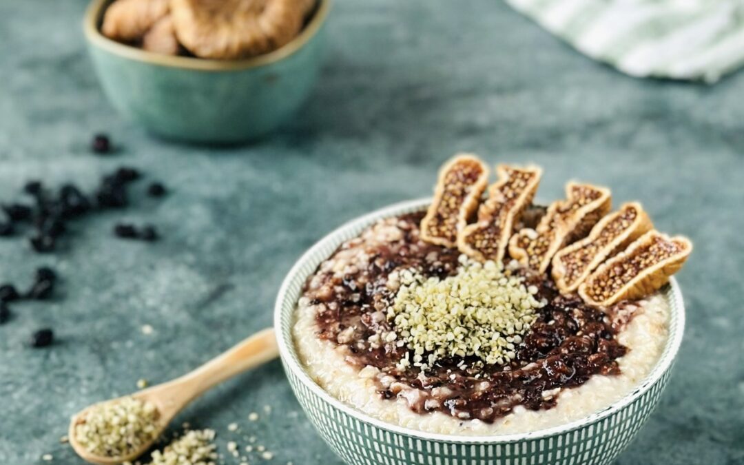 Cassis Feigen Porridge