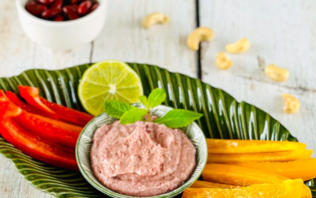 Rote Bohnen Hummus