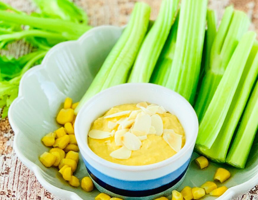 Mandel Mais Hummus
