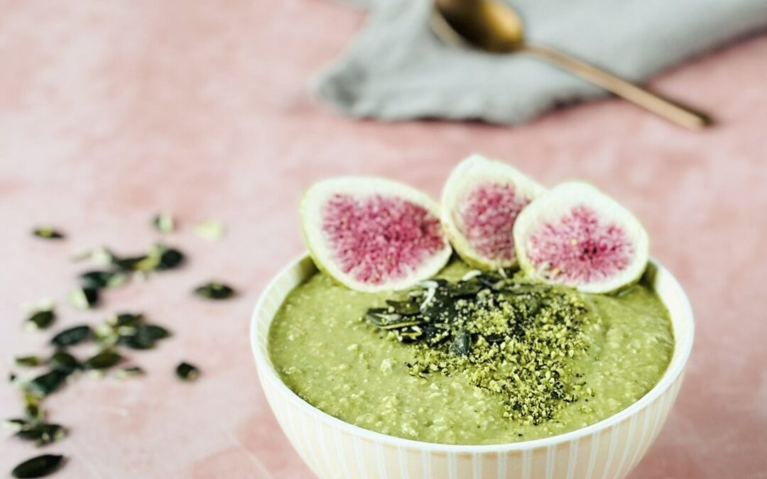 Kürbiskernprotein Porridge
