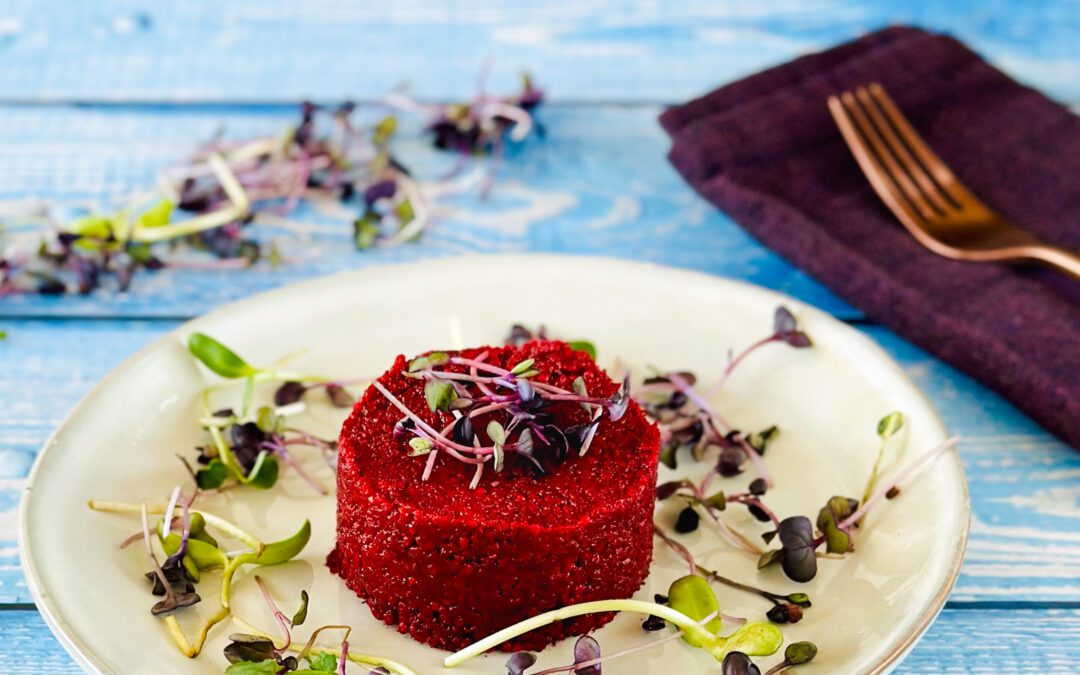 Rote Beete Hirse