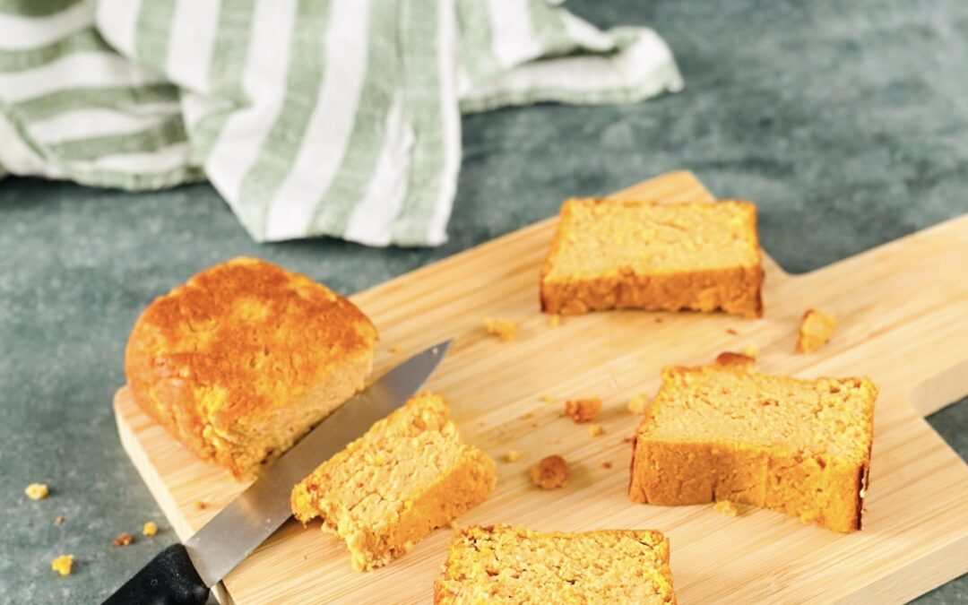 Protein Süsskartoffel Mandel Brot