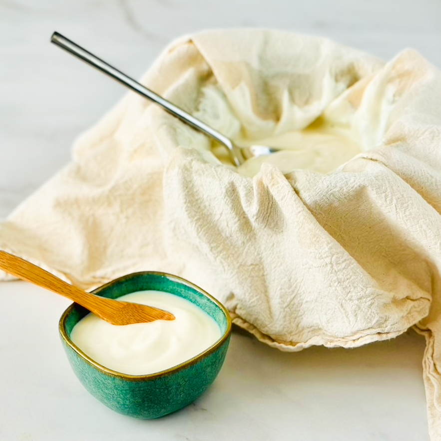 DIY Soja Labneh
