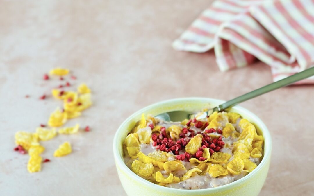 Pink Crunchy Dinkelgriess