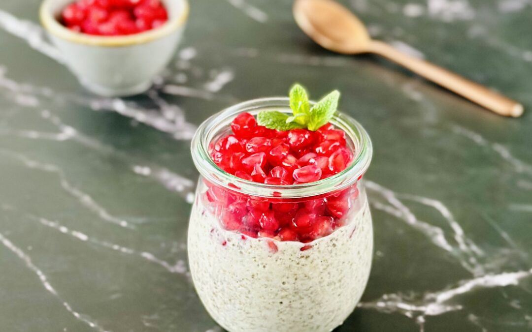 Chia Marzipan Mousse