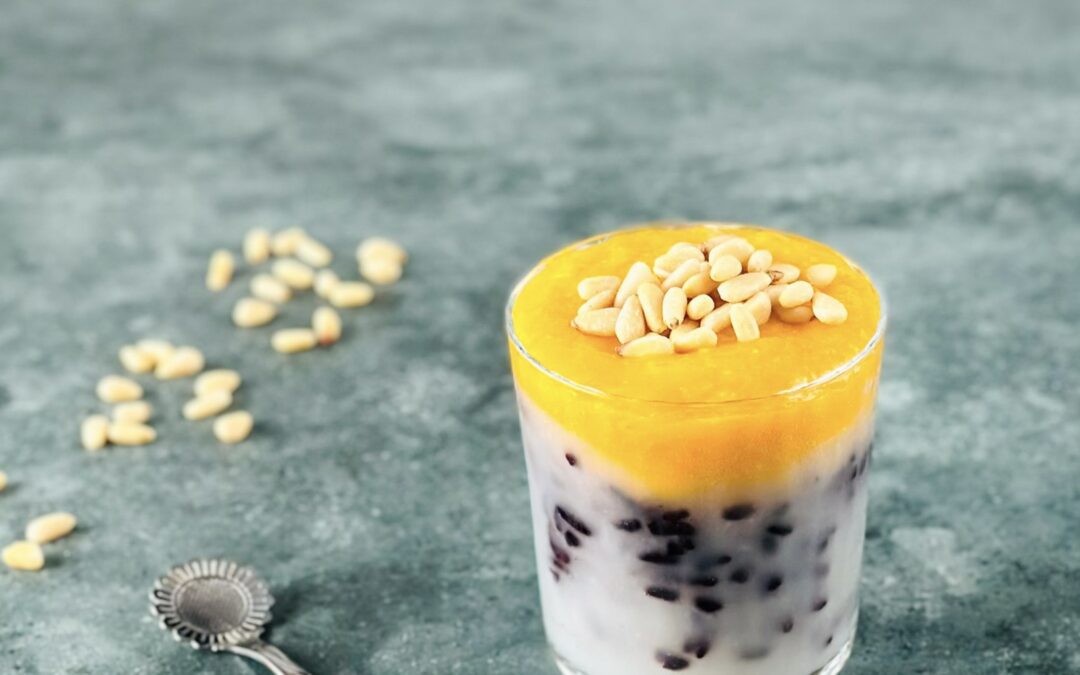Cremiger Venere Pudding mit Mango