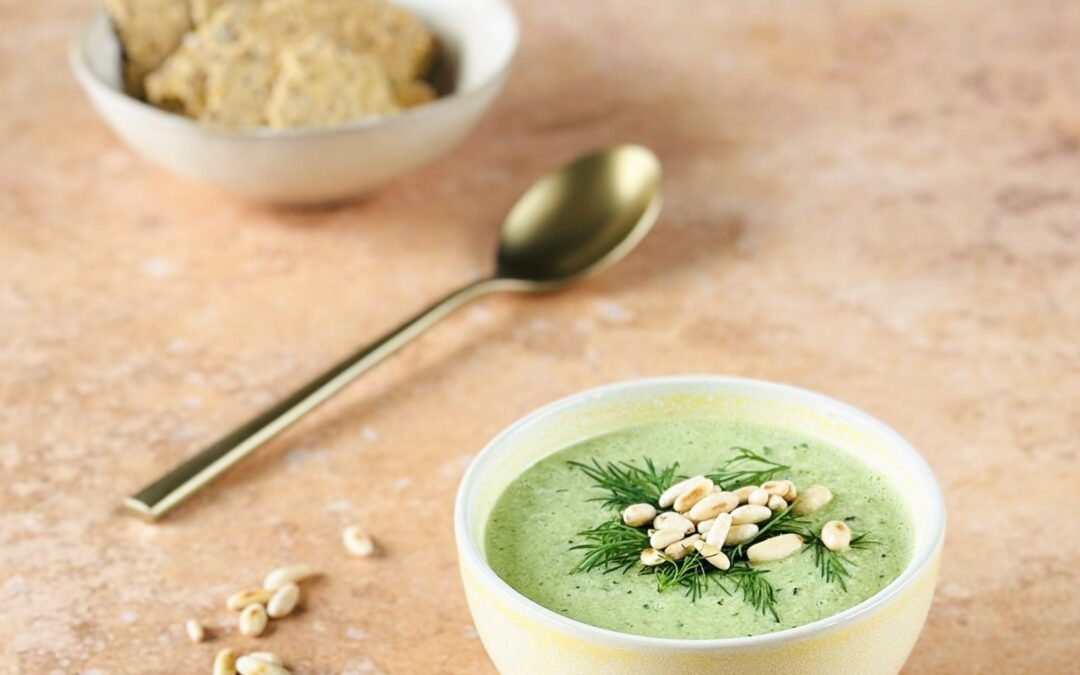 Erfrischende Dill Gurken Suppe
