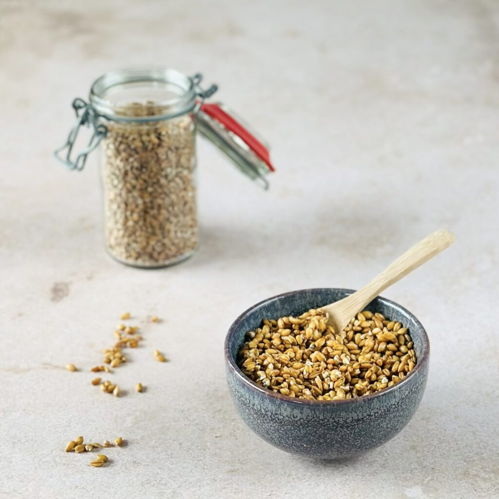 Raw Einkorn – gequollenes Einkorn für Bowls & mehr