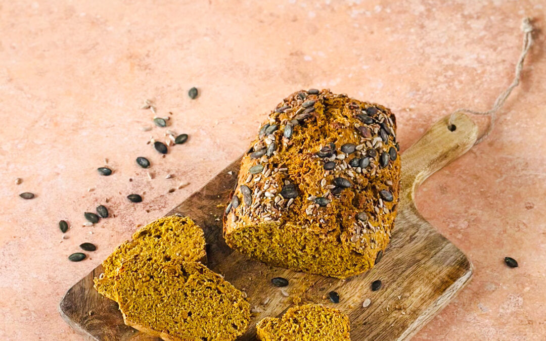 Saftiges Curry-Süsskartoffelbrot